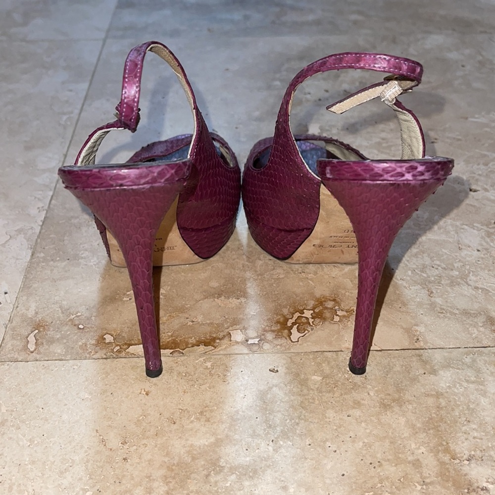 Jimmy Choo python heels - Picture 2 of 4